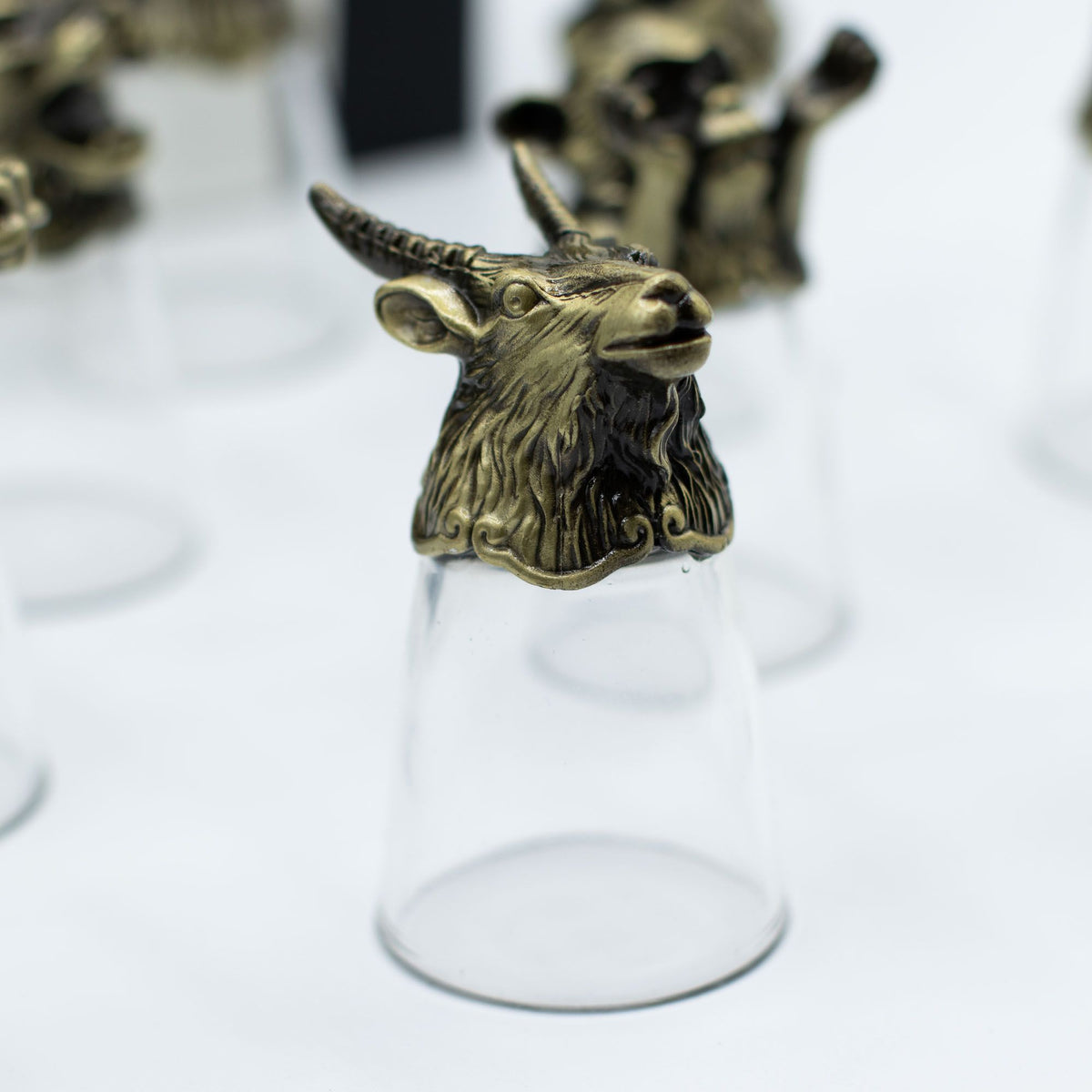 Chinese Zodiac Shot Glasses - Gift Set of 12 (25ml)