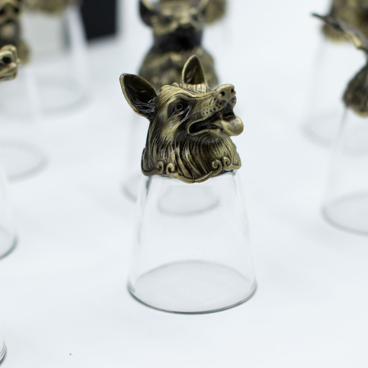 Chinese Zodiac Shot Glasses - Gift Set of 12 (25ml)