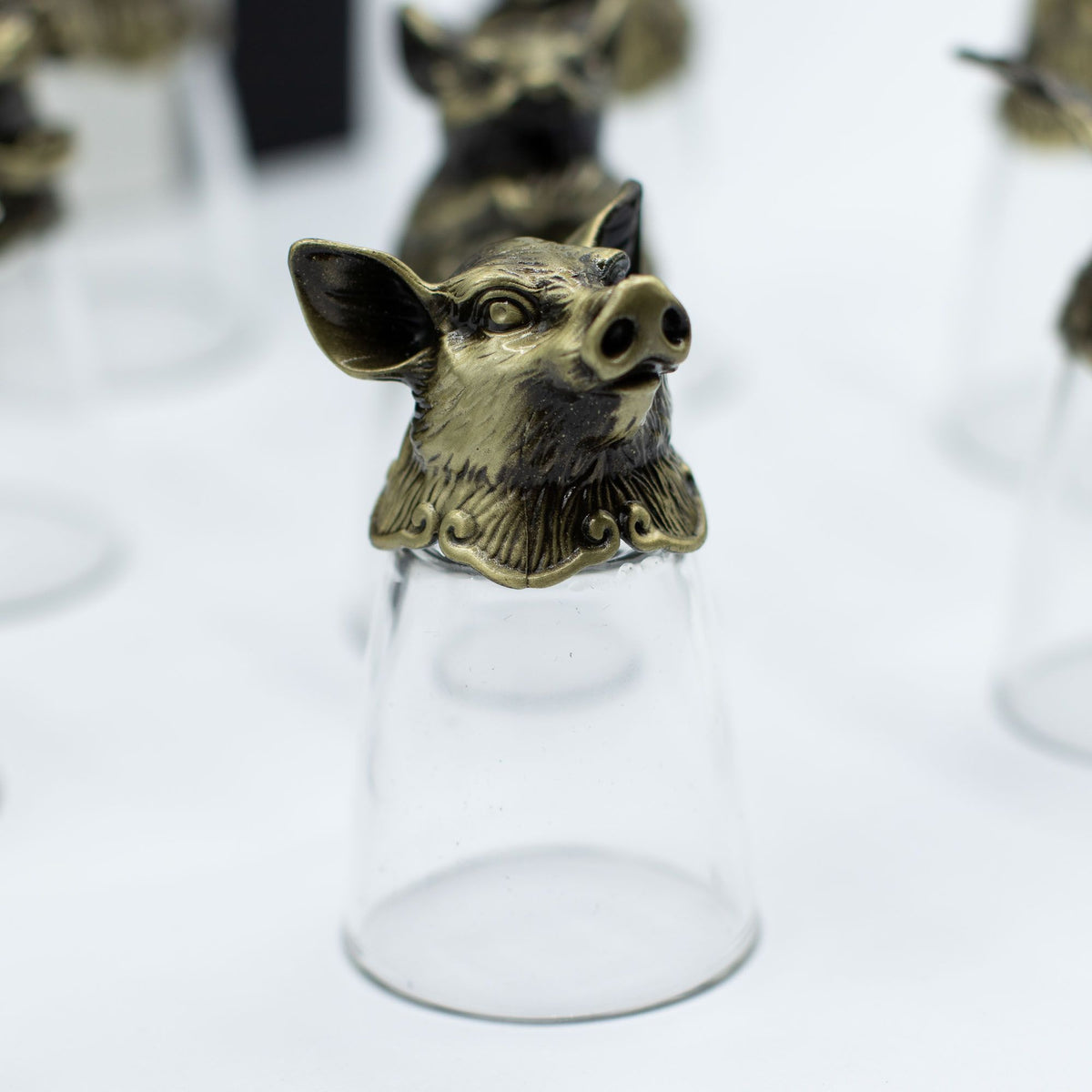 Chinese Zodiac Shot Glasses - Gift Set of 12 (25ml)