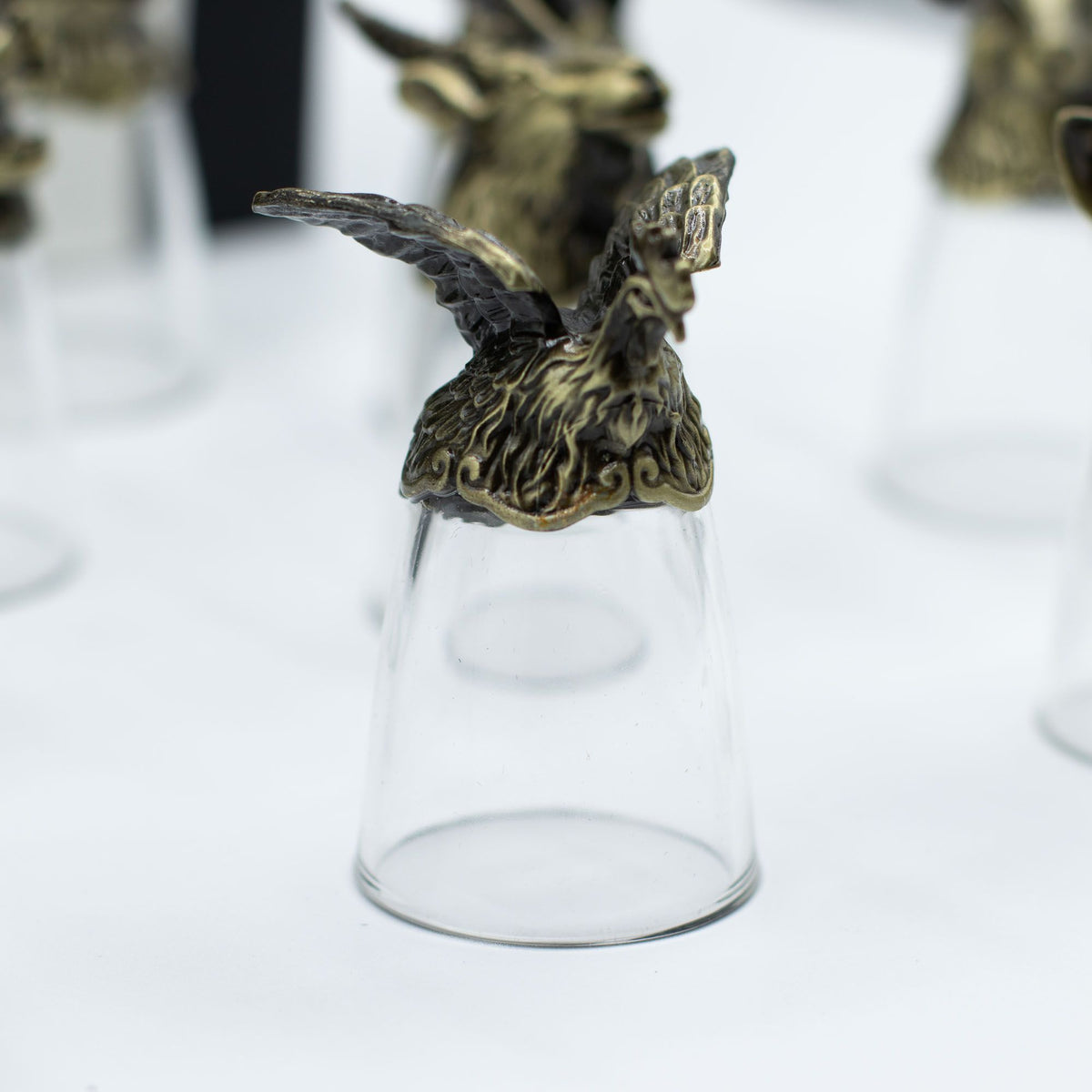 Chinese Zodiac Shot Glasses - Gift Set of 12 (25ml)