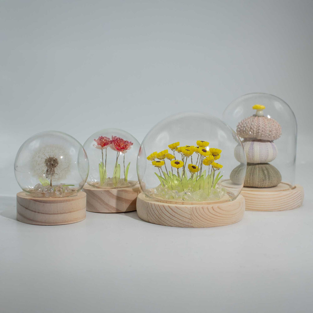Floral Glow Garden Dome LED Light - Sea Urchins - USB