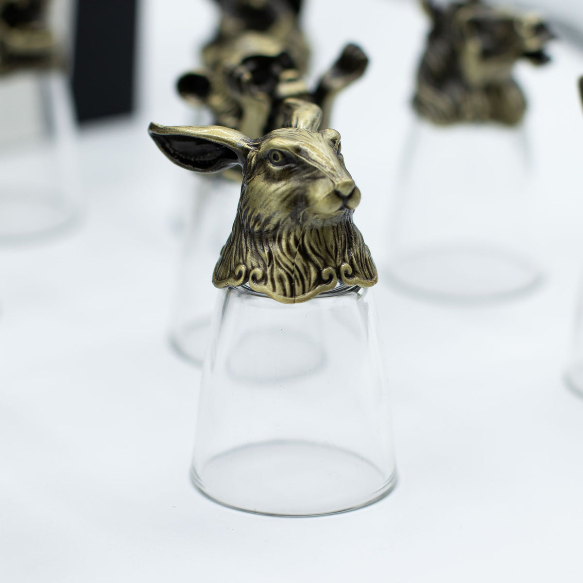 Chinese Zodiac Shot Glasses - Gift Set of 12 (25ml)